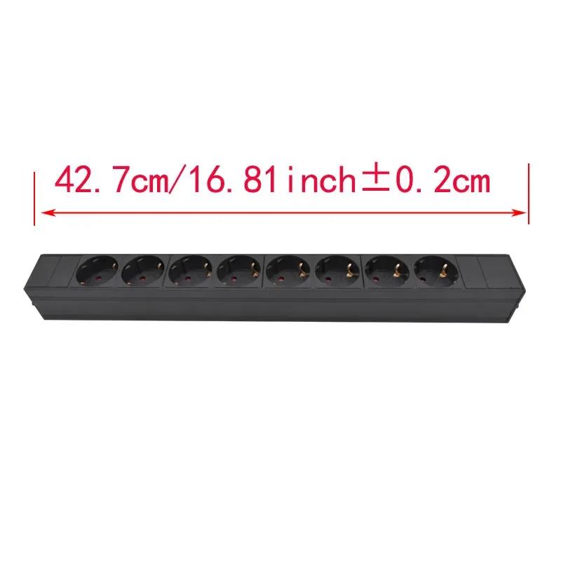 PDU Power Strips Schuko Powerlink box Power amplifier audio 3P Aviation powercon plug 2-11 AC EU Korea 4.8 4.0 standard SOCKET. 