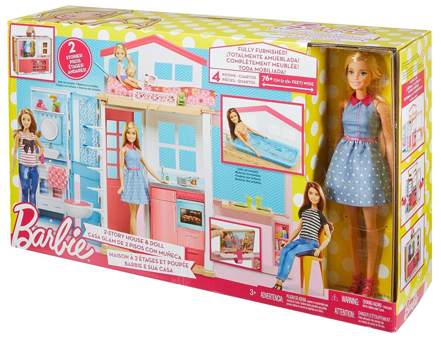 fully furnished house barbie