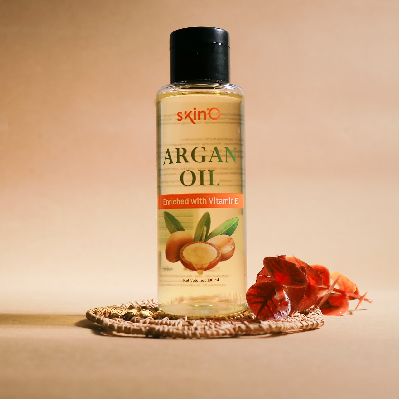skinO Argan Oil Enriched with Vitamin E - 100ml to all hair type