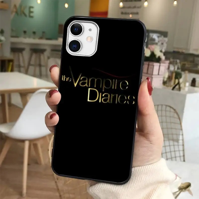 Always and Forever The Vampire Diaries Phone Case for iphone 13 8 7 6 6S Plus X 5S SE 2020 XR 11 12 mini pro XS MAX. 