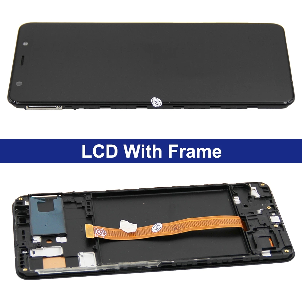 LCD With Frame For Samsung Galaxy A7 2018 A750 A750F A750G Display Touch Screen Digitizer Assembly Replacement Parts. 