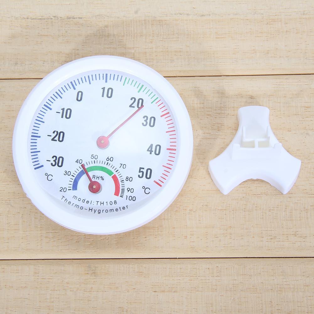 [Bside Tool Store] Multifunction Mini Bell-shaped Scale Thermometer and Hygrometer for Home or Office. 