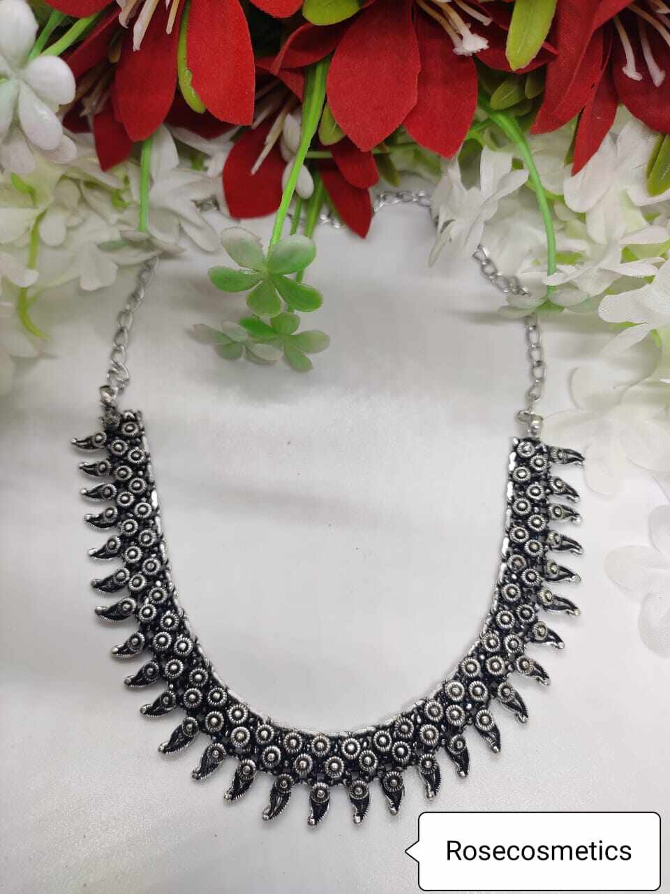 Germany starring silver long necklace Germany starring silver long necklace