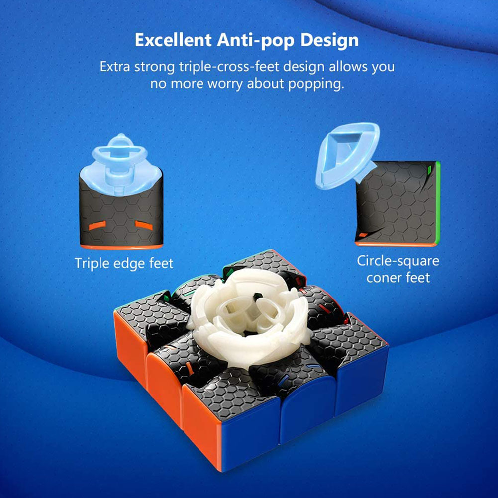 RD Magic Cube GAN 356M Smooth 3x3 Magnetic Cube Puzzle Toy. 