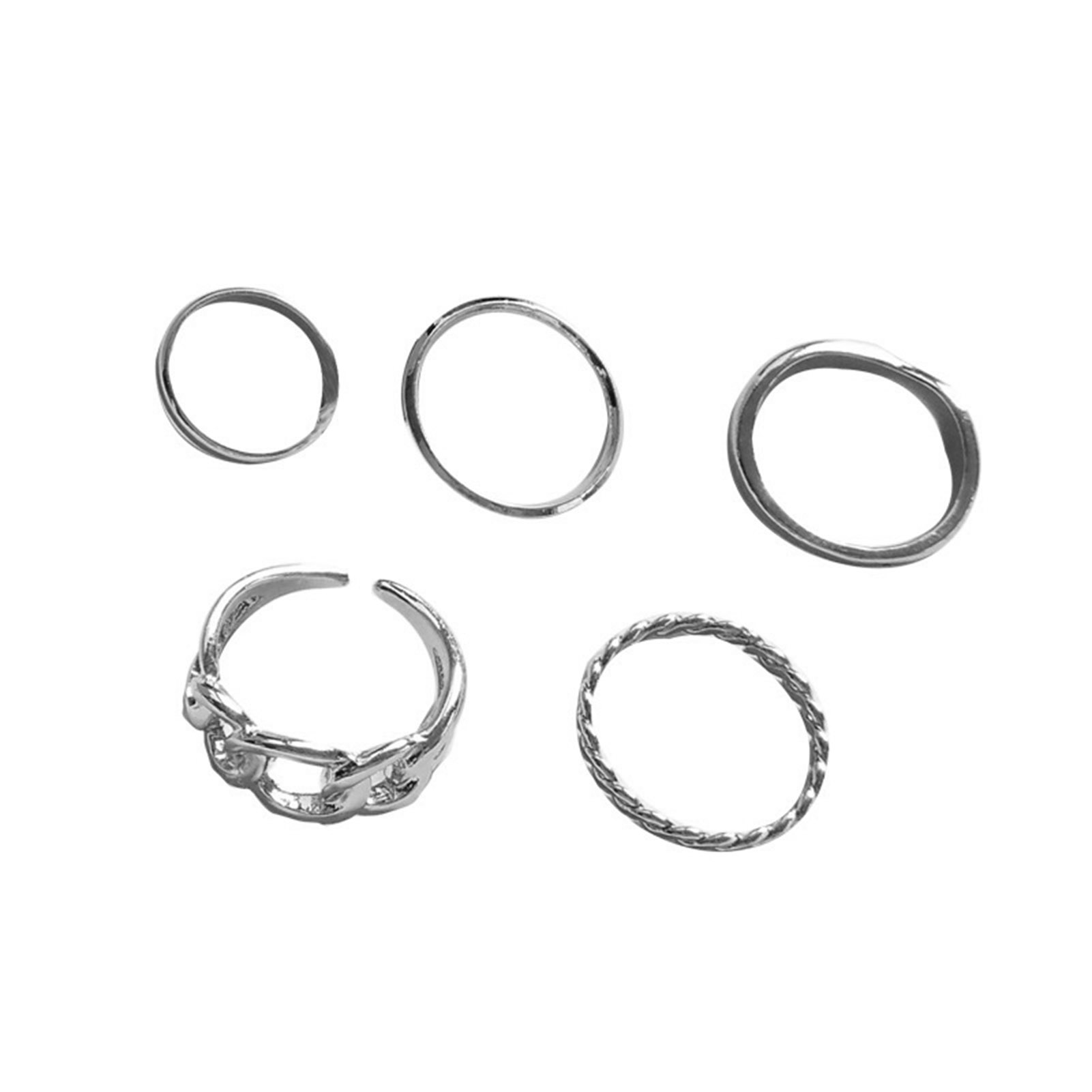Joint Ring Set Anti-oxidation Stkable Knuckle Rings Set. 