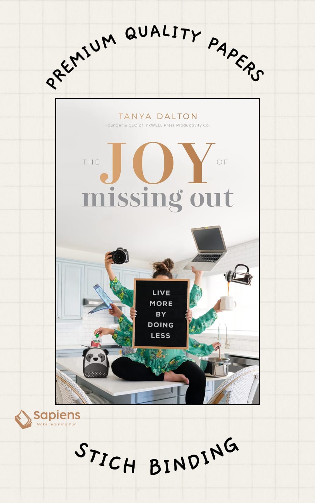 The Joy of Missing Out: Live More by Doing Less Book by Tonya Dalton (Paperback). 
