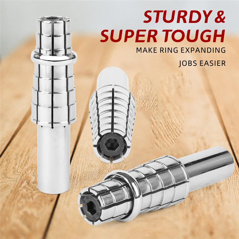 Expanding Stainless Steel Ring Mandrel Replacement with Hex Key-Heavy Duty Ring Shaper Tool for Ring Turning and Ring Making7.5-10.5. 