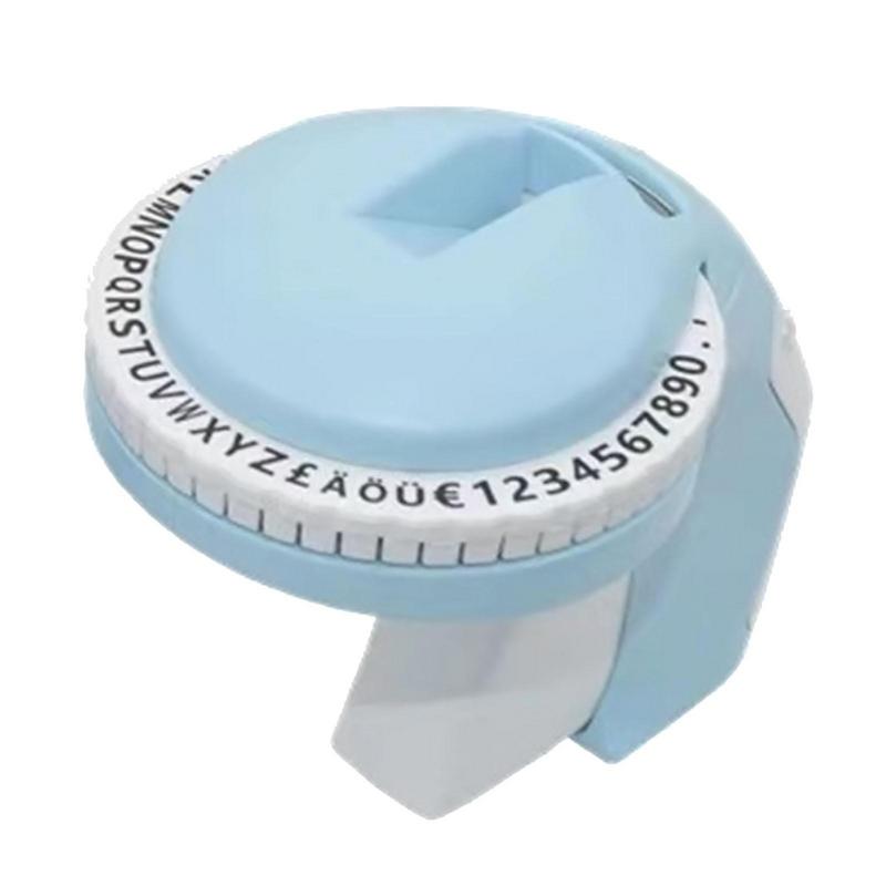 Embossed Label Printer Writer 3D Embosser Handheld Label Machine Pre-Cut Partitions Embosser Label Makers For Easy Use Ideal For MuXiaRe. 