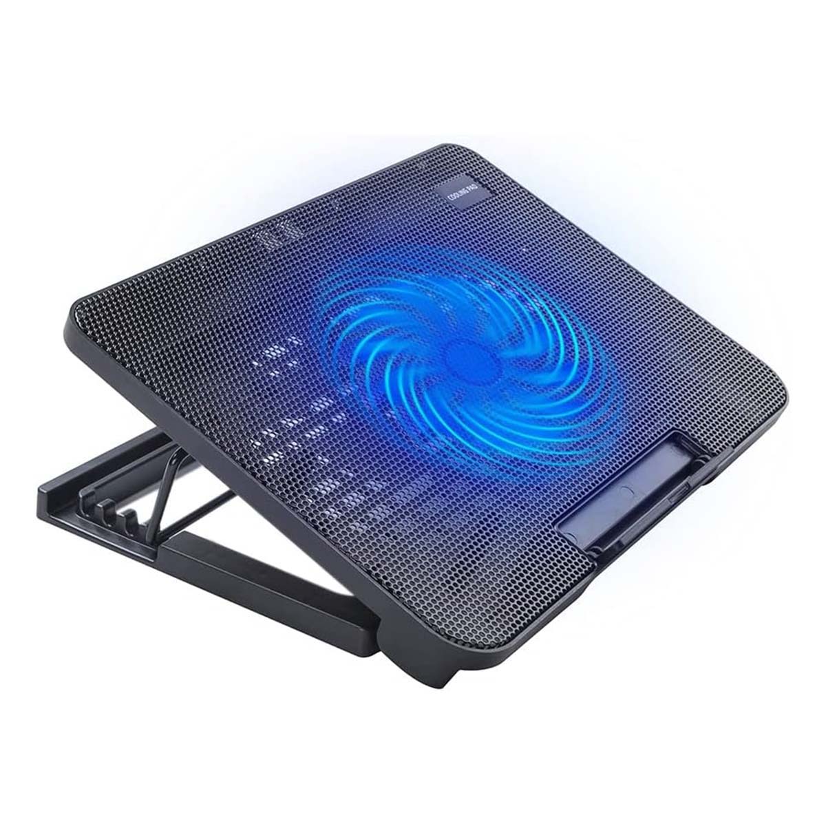 LED Lighting Adjustable Angle USB Laptop Cooler Fan Cooling Stand Bracket Base 2 Cooling Fan Laptop Cooling Pad Notebook Stand