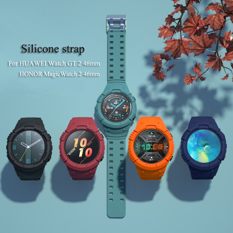 Soft Protect Cover Strap For HUAWEI Watch GT 2 Pro ECG 2e Honor Watch GS Pro  Bracelet For HUAWEI Watch GT2e Case Accessorie: Buy Online at Best Prices  in Bangladesh | Daraz.com.bd