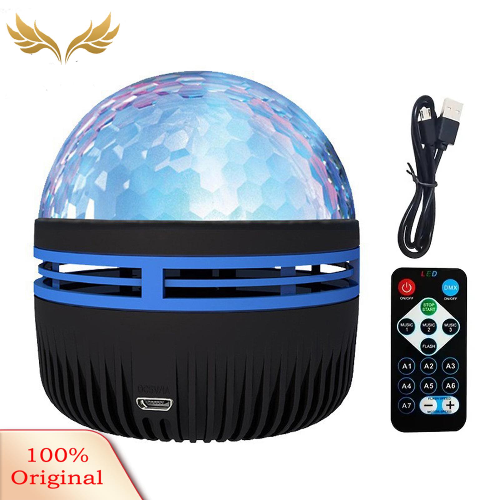 Relaxing Atmosphere Projector Ocean Wave Projector Lamp with Music Sync Remote Control for Bedroom Home Theater 14 Light Effects 2-in-1 Dimension Lights Buyers' Favorite