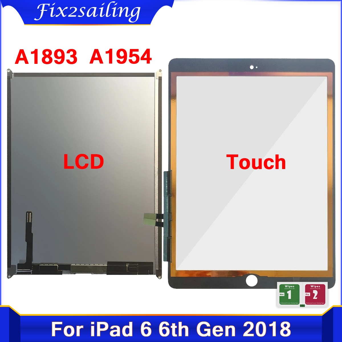 NEW LCD Touch For iPad 2018 A1893 A1954 Touch Screen Digitizer