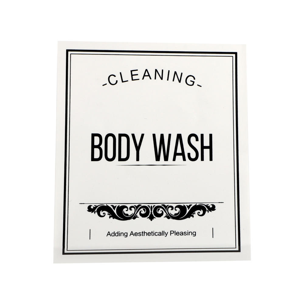 Self-Adhesive Shower  Labels Personalized Waterproof Rectangular Soap Stickers Identification Customizable Shampoo Labels for Home Use Beauty Salons Personal Care Labeling System DIY enthusiasts. 