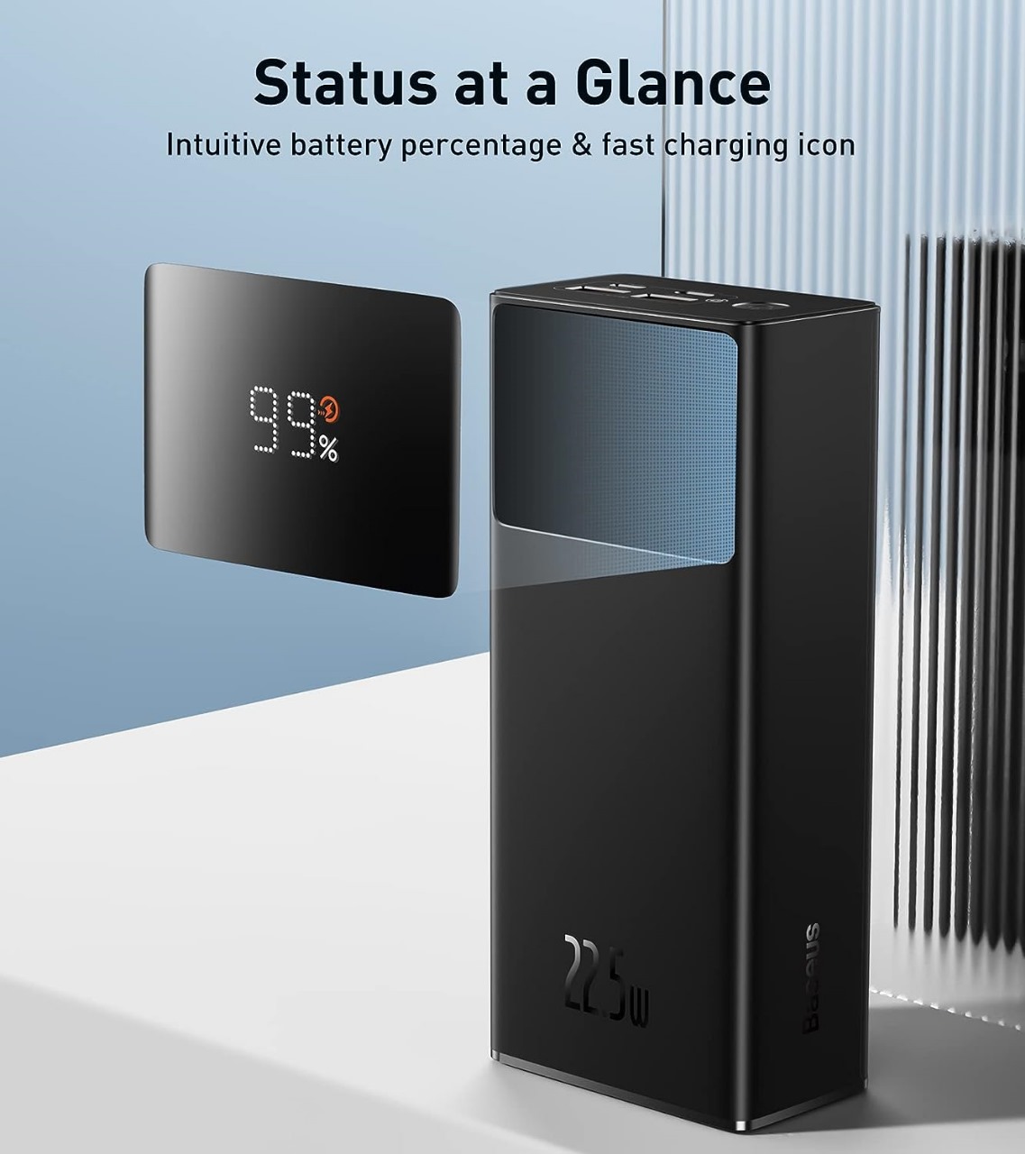 Baseus Star-Lord Digital Display Fast Charge Power Bank 30000mAh 22.5W. 