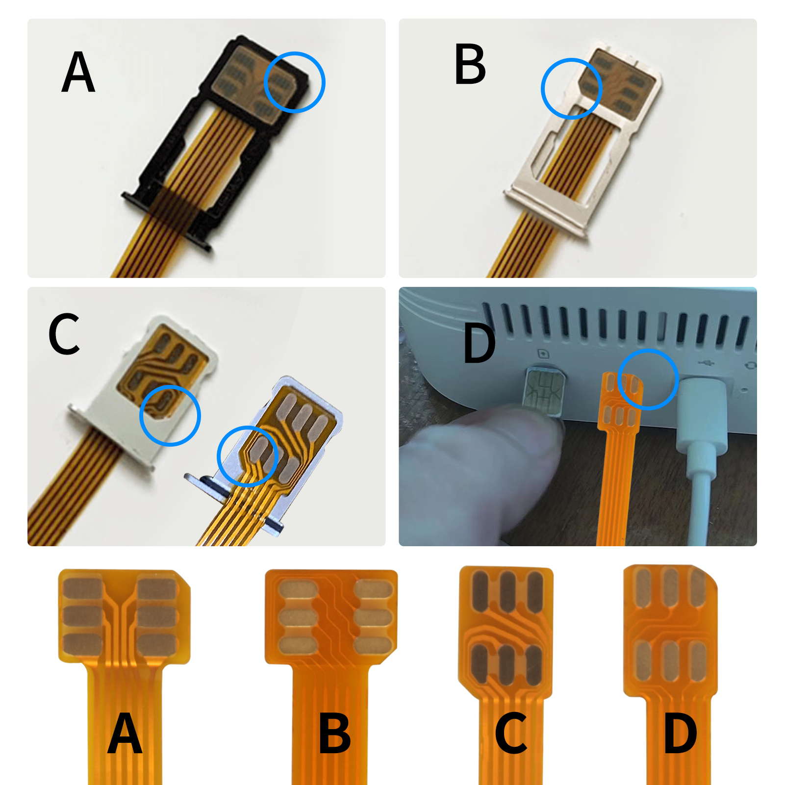 ESIM to Nano SIM Expansion Cable ESIM Card Adapter Conversion Board ESIM Lab Test ESIM Conversion Card Holder No Soldering Requi. 