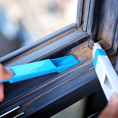 Multifunctional Two in One Kitchen Computer Window Cleaning Brush. 