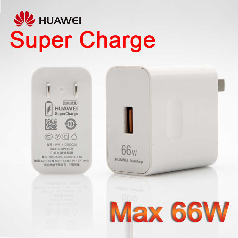 Huawei Max 66W Super Fast Type C Quick Charger Adapter with Type C Cable. 
