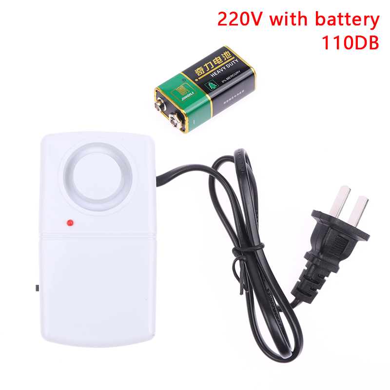 White LED Power Cut Failure Outage Alarm Warning Siren Indicator Automatic 220V 380V Power Failure Alarm Hudduo