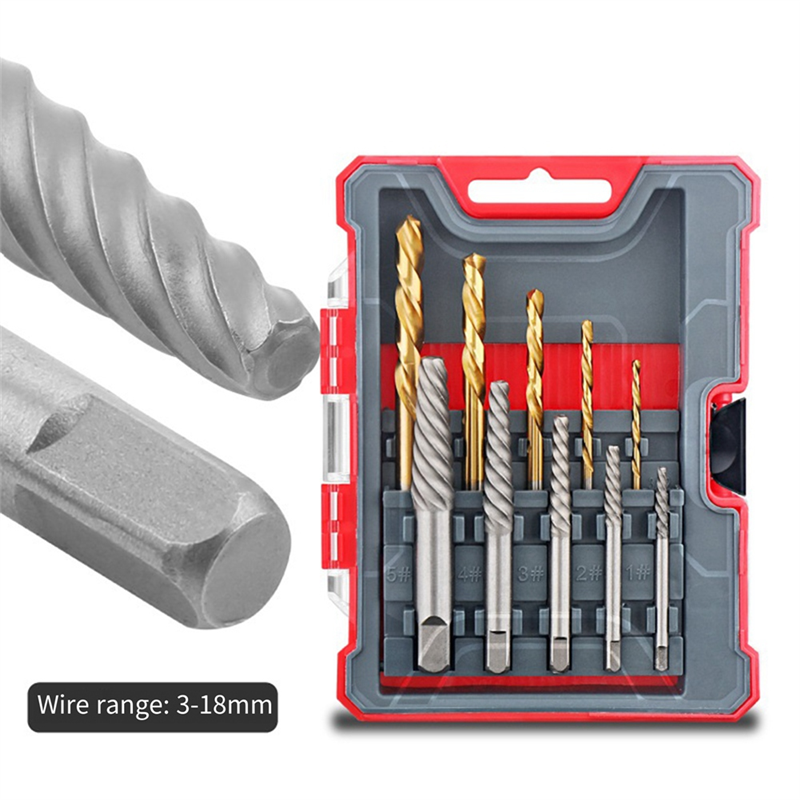 10 Pcs Broken Screw Sliding Wire Extractor Broken Wire Extractor Artifact Tool Set (Gold+Silver). 