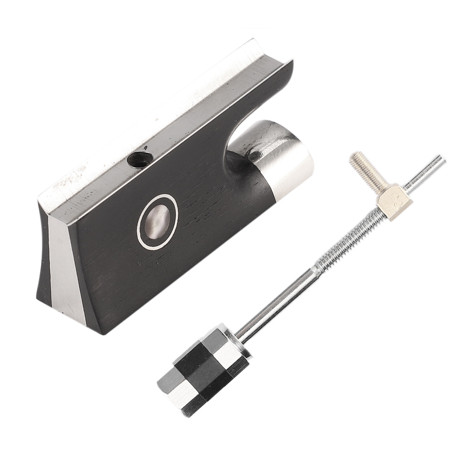 Practical Product Violin Bow Frog for 4/4 Violin Bow Parts Replacement Accessories. 