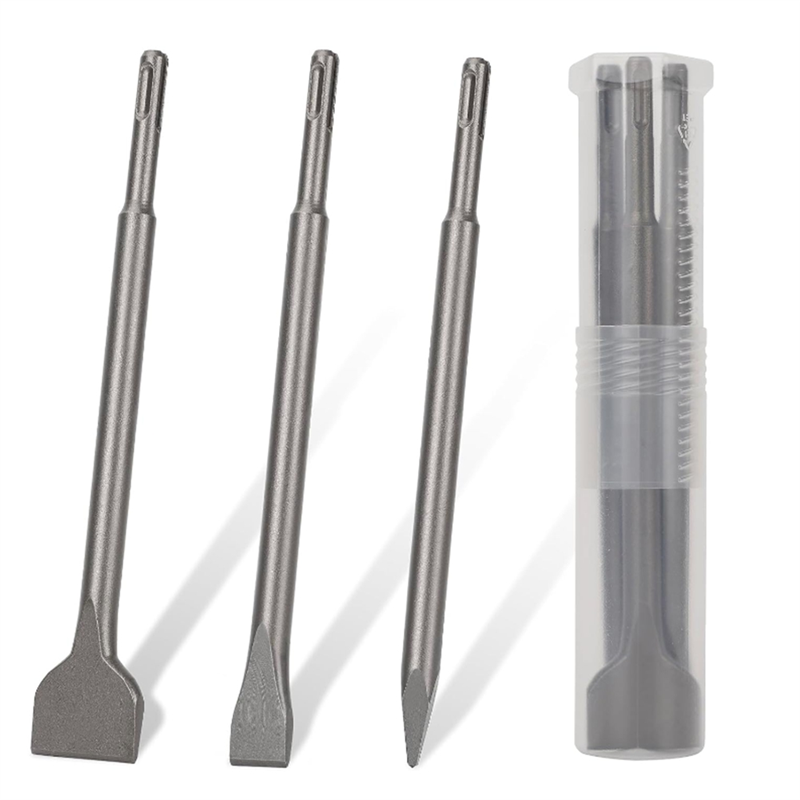 SDS-Plus Chisel Set for Rotary Hammer Drills. 
