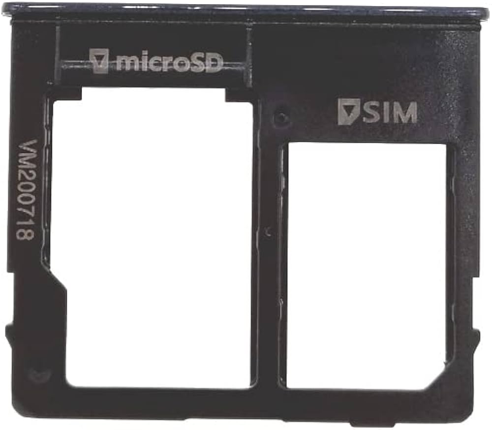Samsung A10E  Black Color SIM Card Holder Tray
