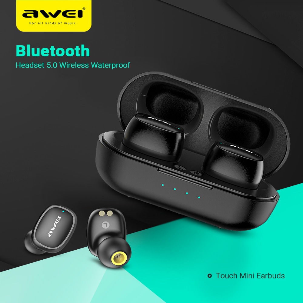 AWEI T13 Bluetooth Earphones 5.0 
