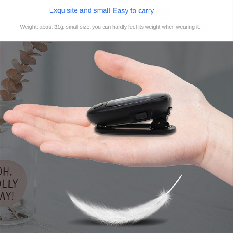 3D Pedometer Step Counter for Walking with Clip and Strap,7 Days Memory. Accurate Step Counter for Men Women & Kids. 
