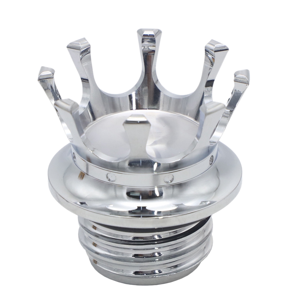 King Crown Style Gas Oil Cap Fuel Tank 