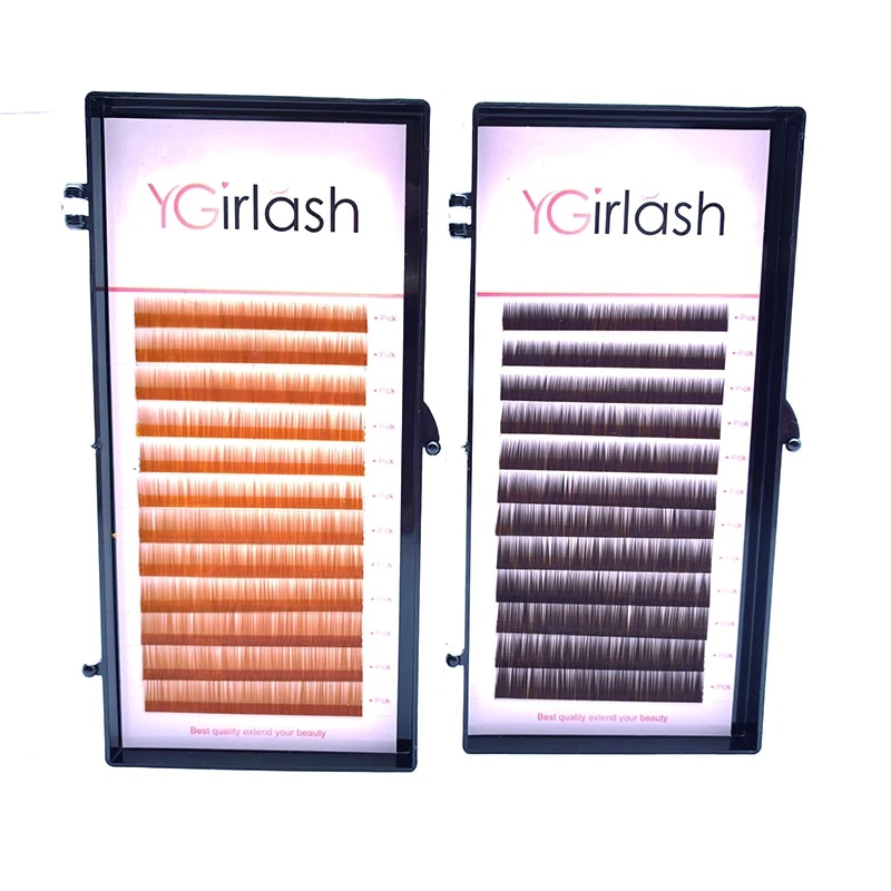 0.10 Thickness Permanent Handmade Eyebrow Light Brown Dark Brown Straight Eyebrow Extensions False Eyebrow No Curl Eyelash. 