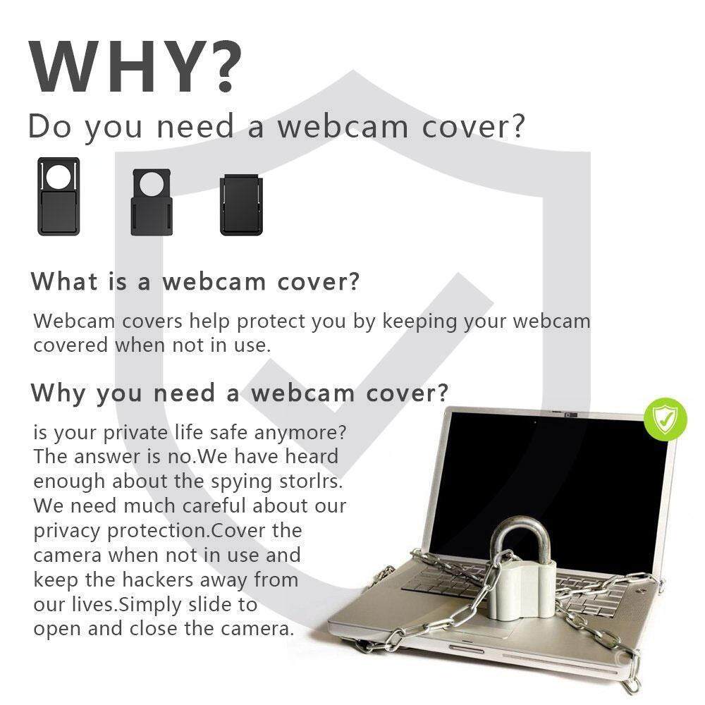 2018 Webcam Cover Slider 3PCS 0.7mm Thin Web Camera Cover For Laptops PC Computer IOS And Android Smartphones Anti-Monitoring Strong Adhensive Block. 