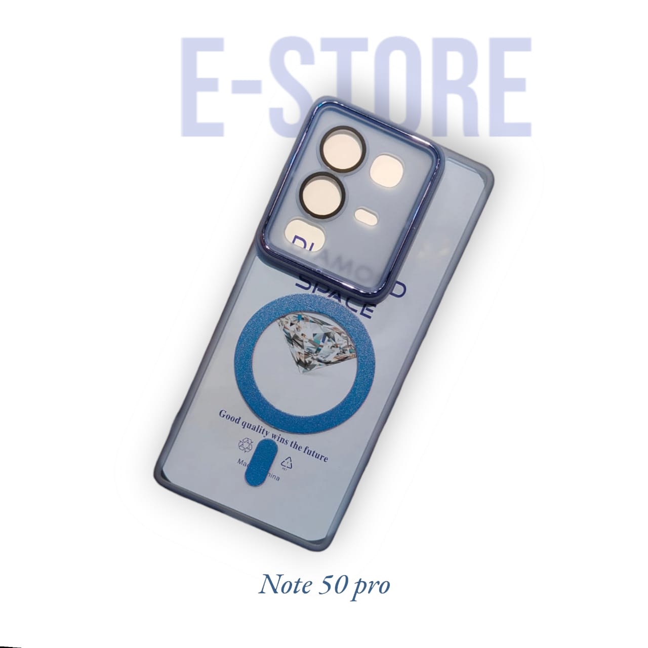 For Infinix Note 50 Pro Matte Transparent Magsafe Print Premium TPU Case Mobile Back Cover Casing-E_Store. 