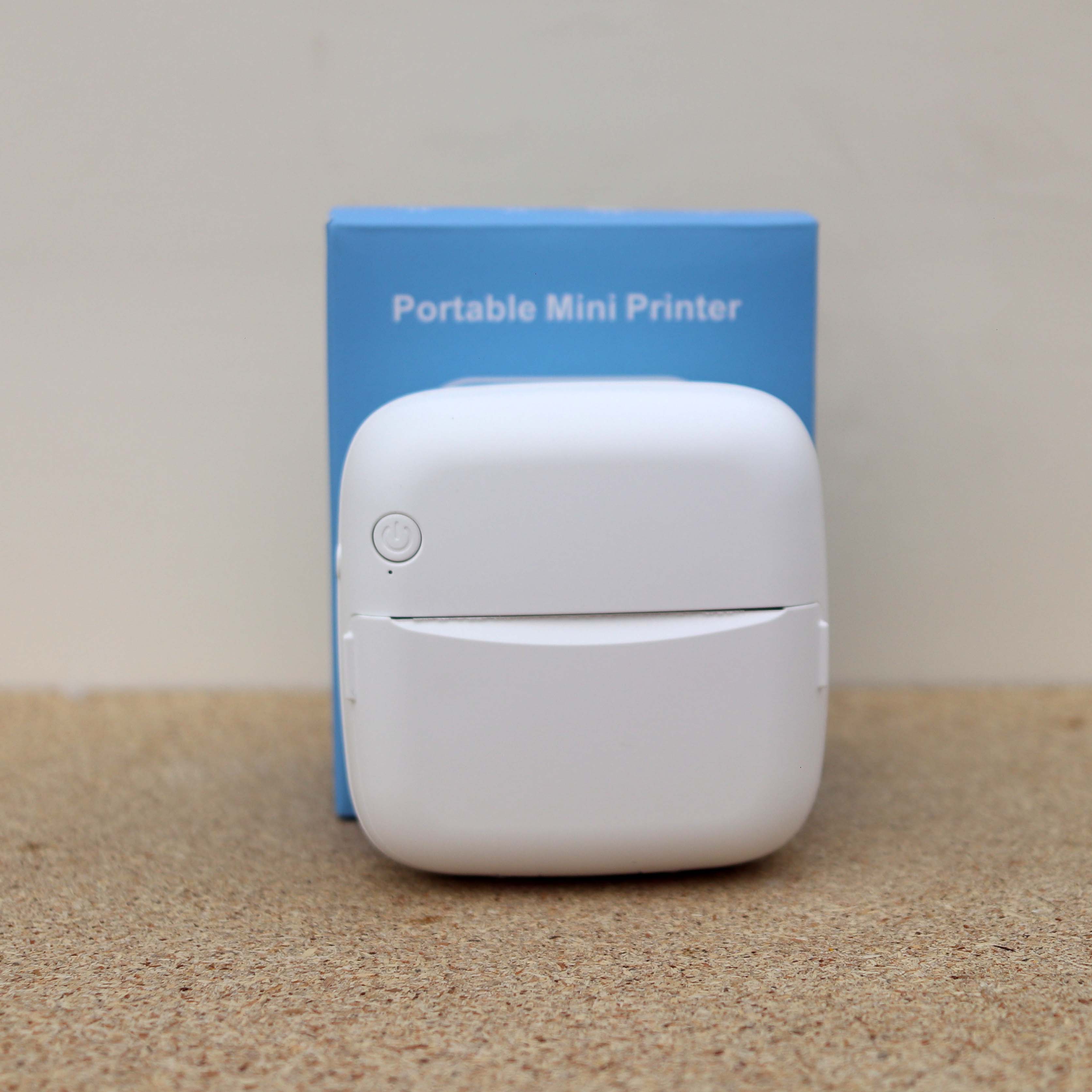 Pix RGB Mini Pocket Printer- Pix C31 RGB Portable Wireless Pocket Thermal Printer -Wireless/Bluetooth Mobile Portable Printer Thermal Printer Photo Label Sticker Note Printer 200DPI with 1 Roll Label Paper Rechargeable With Running Light. 