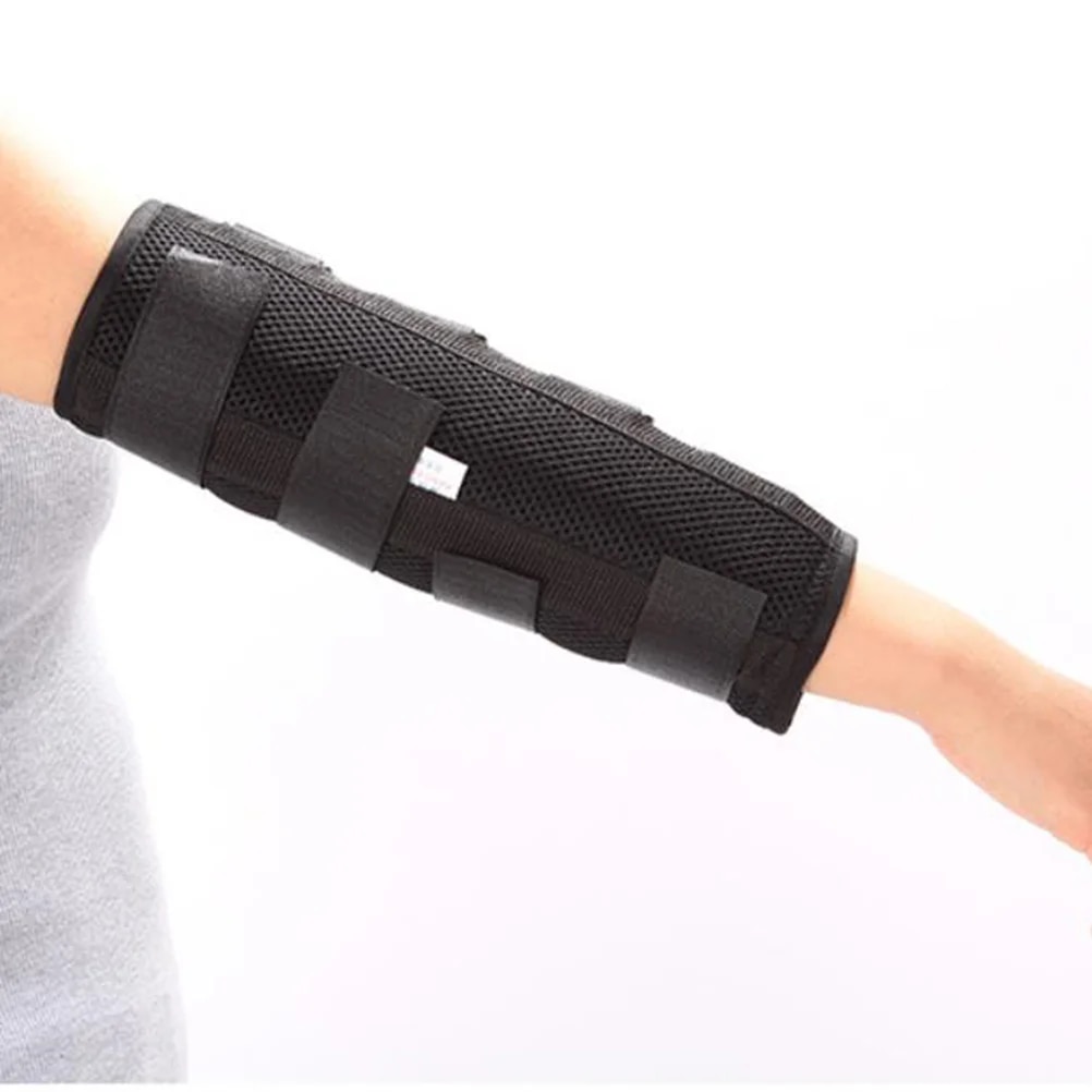 Elbow Brace Splint Elbow Fracture Immobilizer Protector for Cubital Tunnel Ulnar Nerve Injuries Night Stabilizer Support Sleeve. 