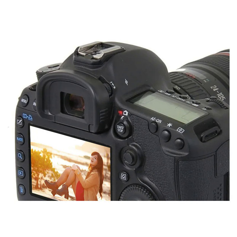 Camera Rubber Eye Cup EG Eyecup Viewfinder for Canon EOS 1DsIII 1D Mark III 5D Mark III 7D Mark II 5DIII 5DIV 5DS 5DSR DSLR. 