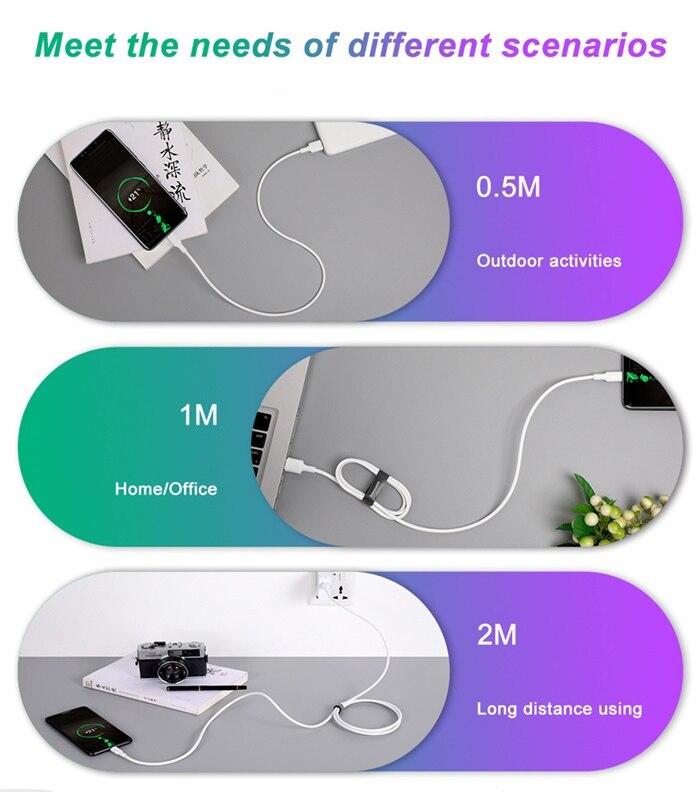 【happy one】USB Charger line charging cable for LG Stylo 4 Q9 Q7 G6 plus Q8S V35 V50 V40 G7 Thiq Fit g5 v20 Type C. 