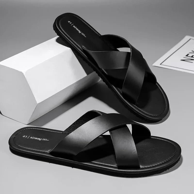 New Collection Black Color Sandal For Men S34. 
