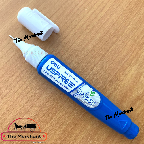 Deli 7287 USPIRE Correction Pen - Quick Drying - 8ml - 1pc. 