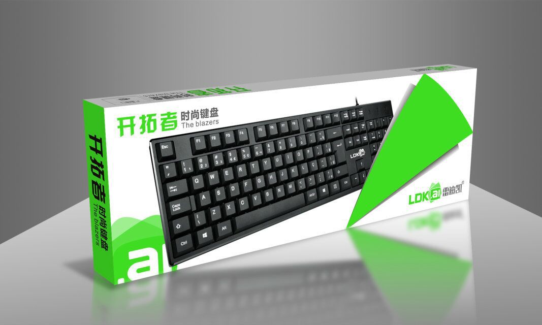 Radis Kai Trailblazer Wired Keyboard Laptop Keyboard USB Gaming Business Office Keyboard. 