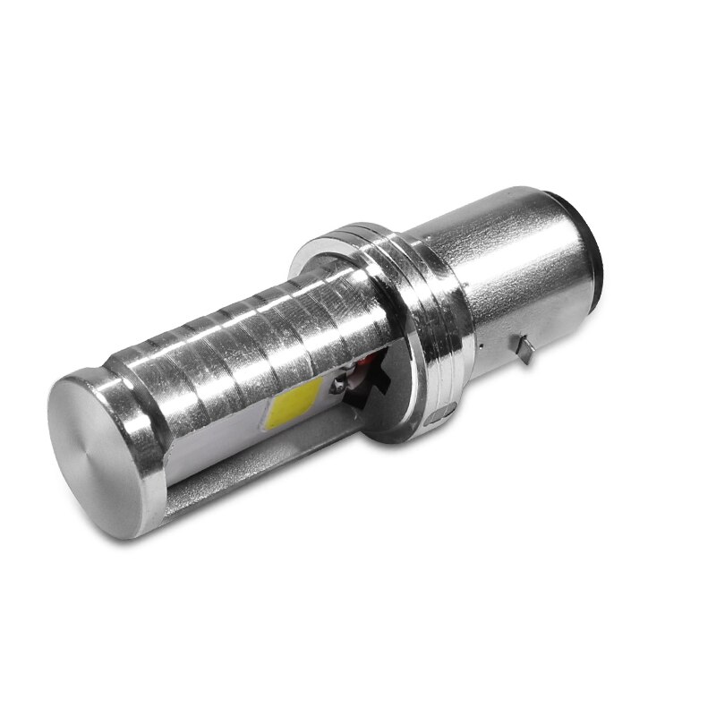 Socket Type: Color: White HYZHAUTO 1Pcs H6 BA20D LED Motorcycle Headlight High Power COB Bulb For LED Motor bike Scooter Headlamp Hi/Lo Beam 12W 1000LM. 