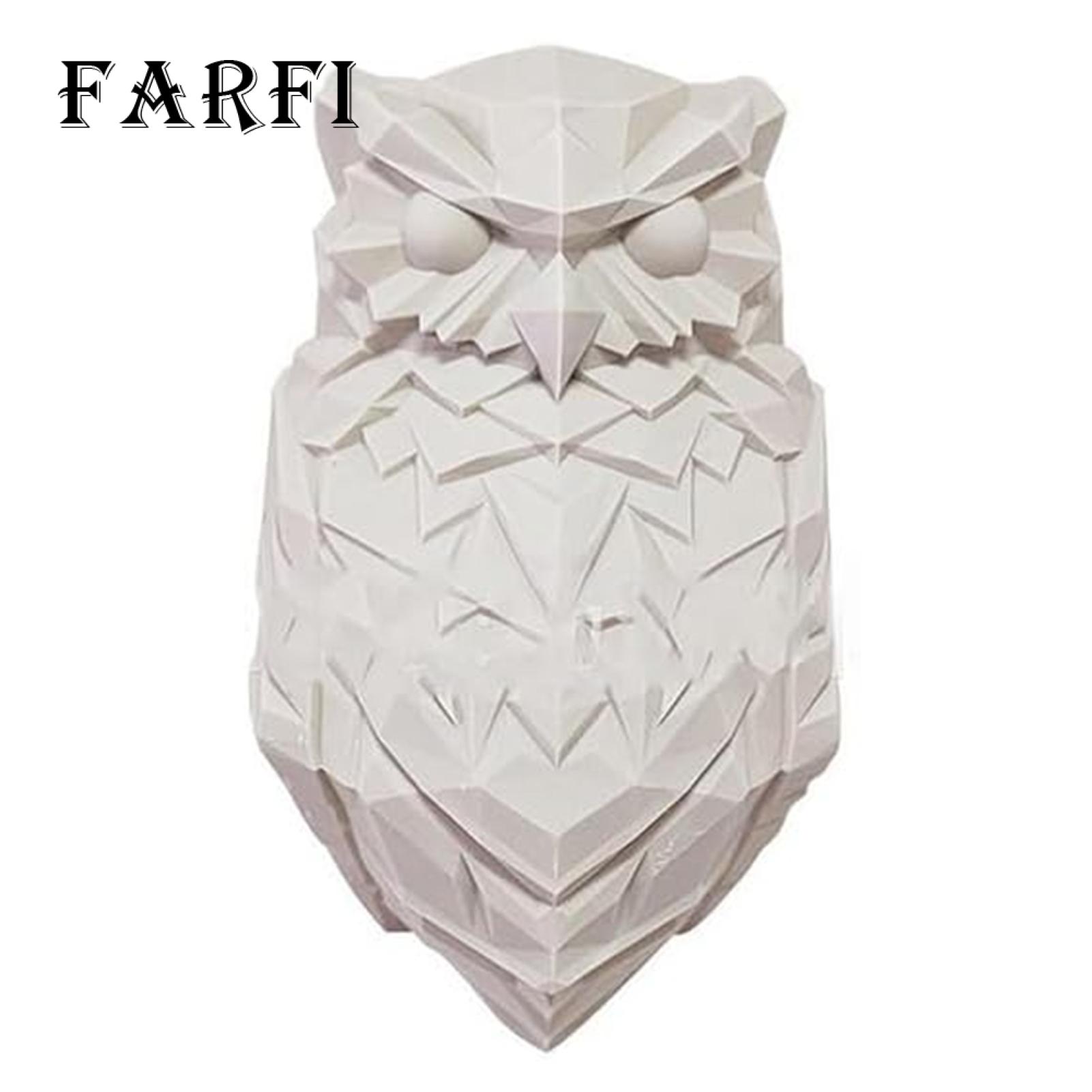 Owl Wall Light 3d Animal Led Wall Lamp Night Light Eagle Owl Design Easy Installation Low Power Consumption Perfect for Indoor Outdoor Use Buyers' Favorite