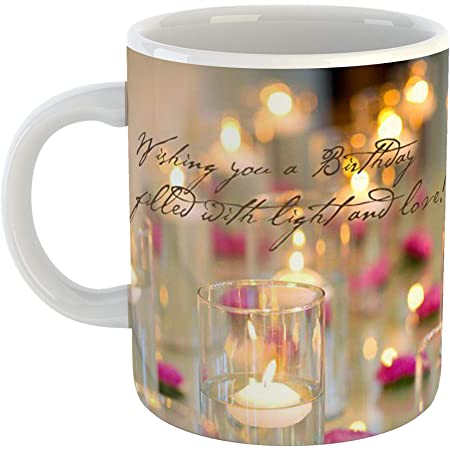 White Ceramic Chaina Mug Print with Photo. with FREE delivery.. 