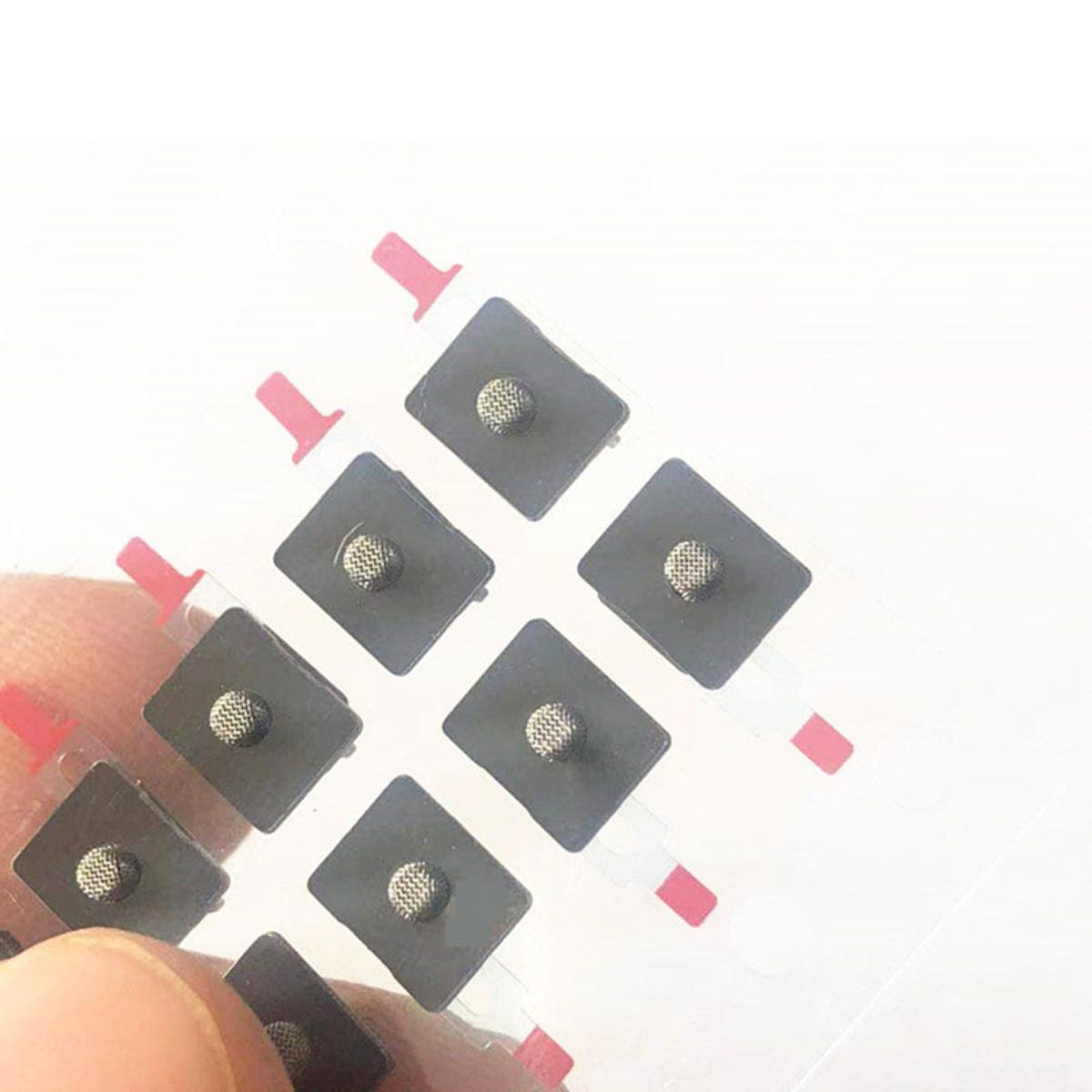 10PCS For iPhone 11/11 Pro/11 Pro Max Anti Dust Mesh Intsall Near Big Rear Camera Damaged Cover Back Microphone Net