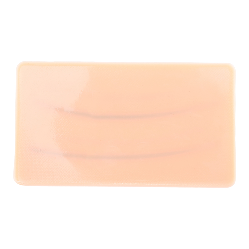 ZOROOM Iv Injection Training Pad Model, Silicone Human Skin Suture Training Model, Injection Practice Pad, 4 Veins Imbedded