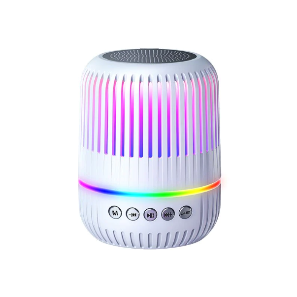 Wireless Bluetooth Speakers Mini (MZ M4 (PORTABLE BLUETOOTH SPEAKER) Dynamic Thunder Sound with RGB Light 5 W Bluetooth Speaker ). 