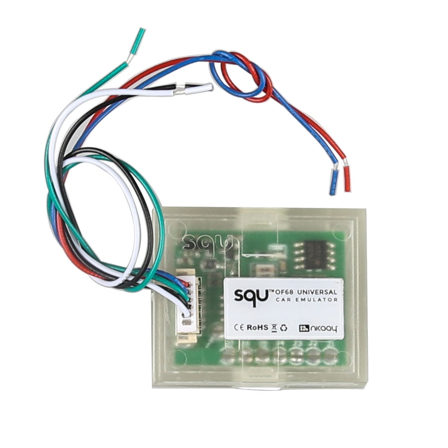 SQU OF68 Universal Car Emulator Signal Reset Immo / Tacho Programs Place ESL Diagnostic Seat Occupancy Sensor Tool. 