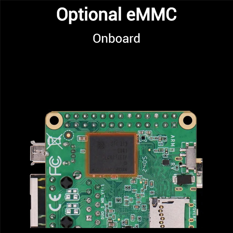 Milk-V Duo S 512M-WIFI Development Board+STC Downloader. 