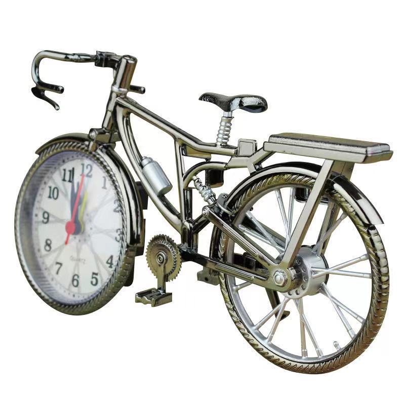 Bicycle Alarm Clock for Retro Creative Clock Clock Antair Nightstand Desktop Decoration. 
