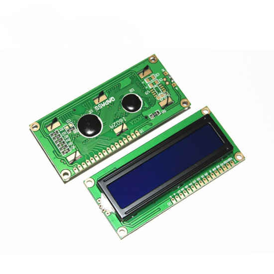 Lcd1602 1602 Lcd Display Monitor 1602 16X02 5V Character Blue Backlight Screen Lcd 1602 Iic I2C For Arduino Lcd Display Electronics Circuitry & Parts - Solar Panel - solar panel 100w. 