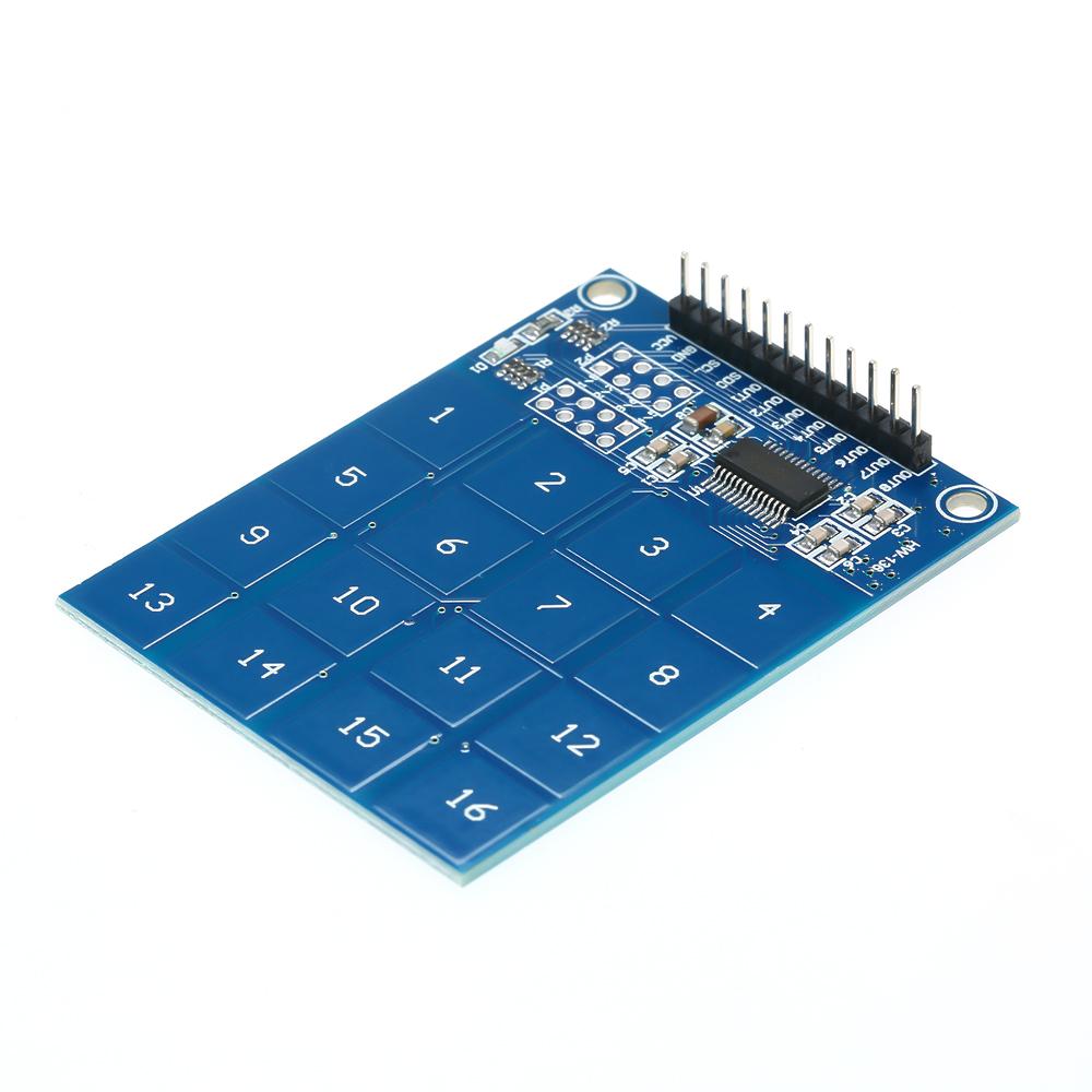 KOGEEK TTP229 16 Channel Capacitive Touch Switch Module Digital Touch Sensor Module Touch Sensor Switch PCB Board. 